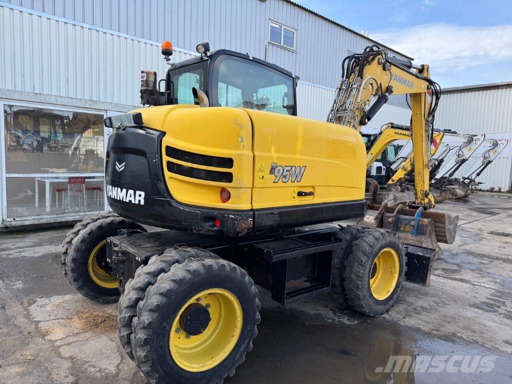 Yanmar B95W (40576) Excavadoras de ruedas