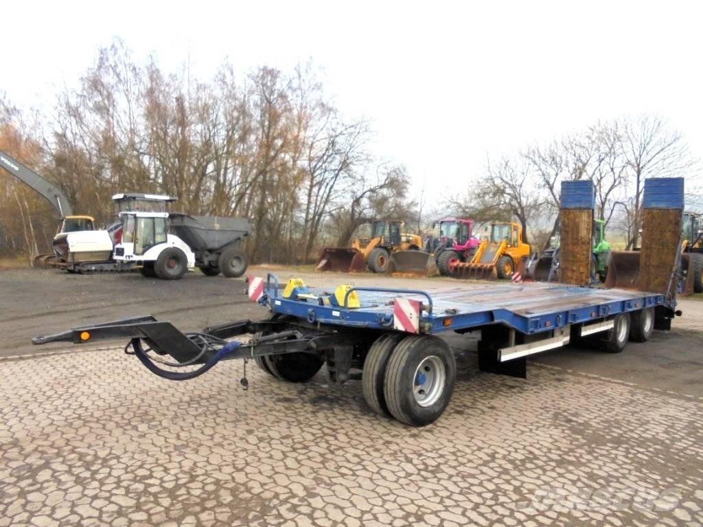 Goldhofer TU 3-24/80 Góndola de cama rebajada