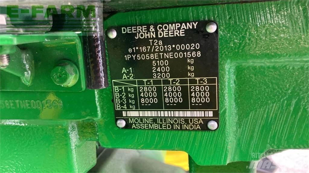 John Deere 5058E Tractores
