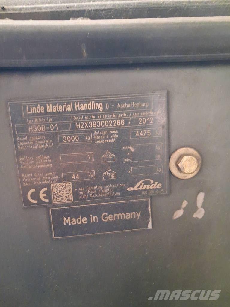 Linde H30D-01 Carretillas diesel