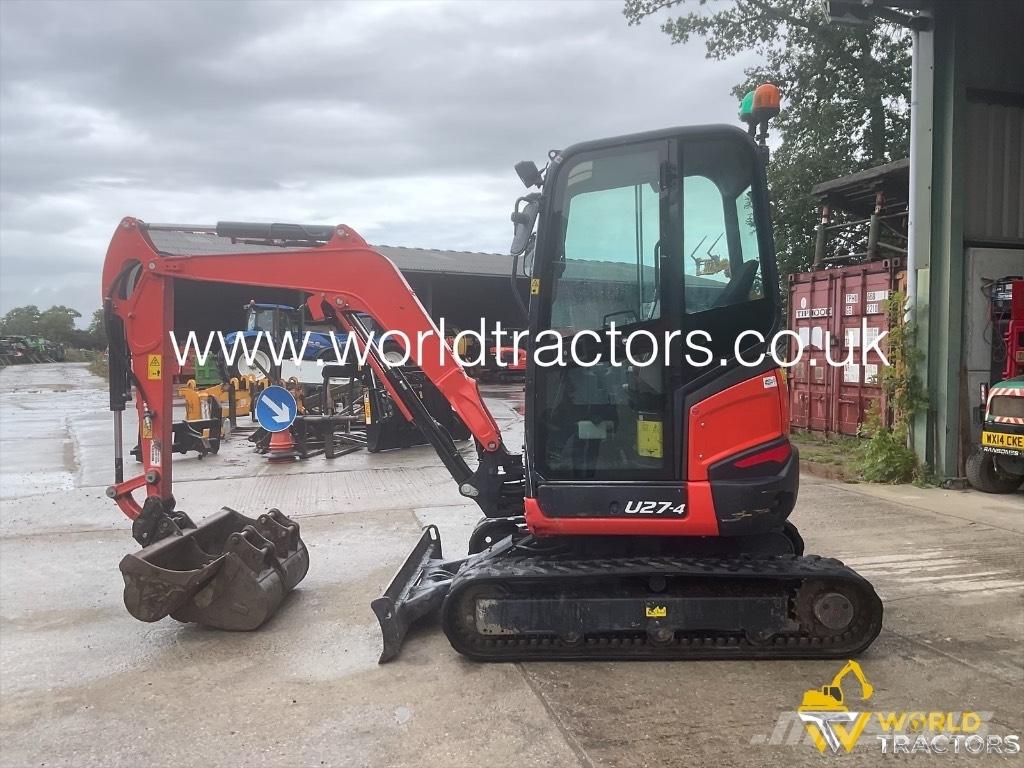 Kubota U 27-4 Mini excavadoras < 7t