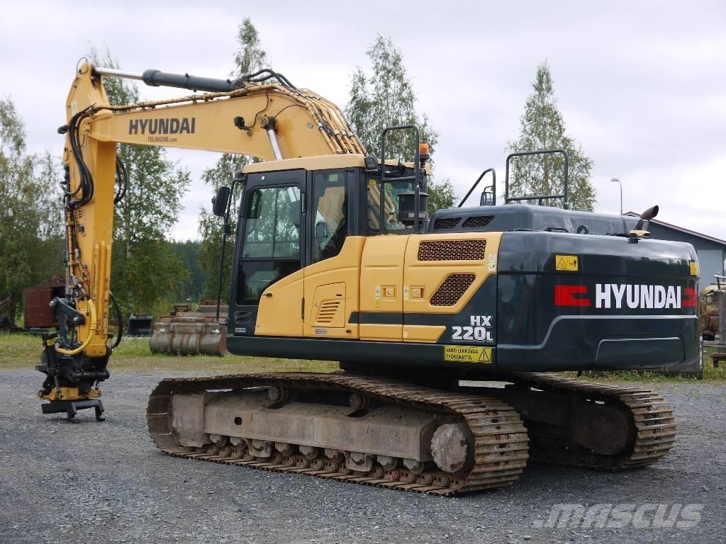 Hyundai HX 220 L Excavadoras de cadenas