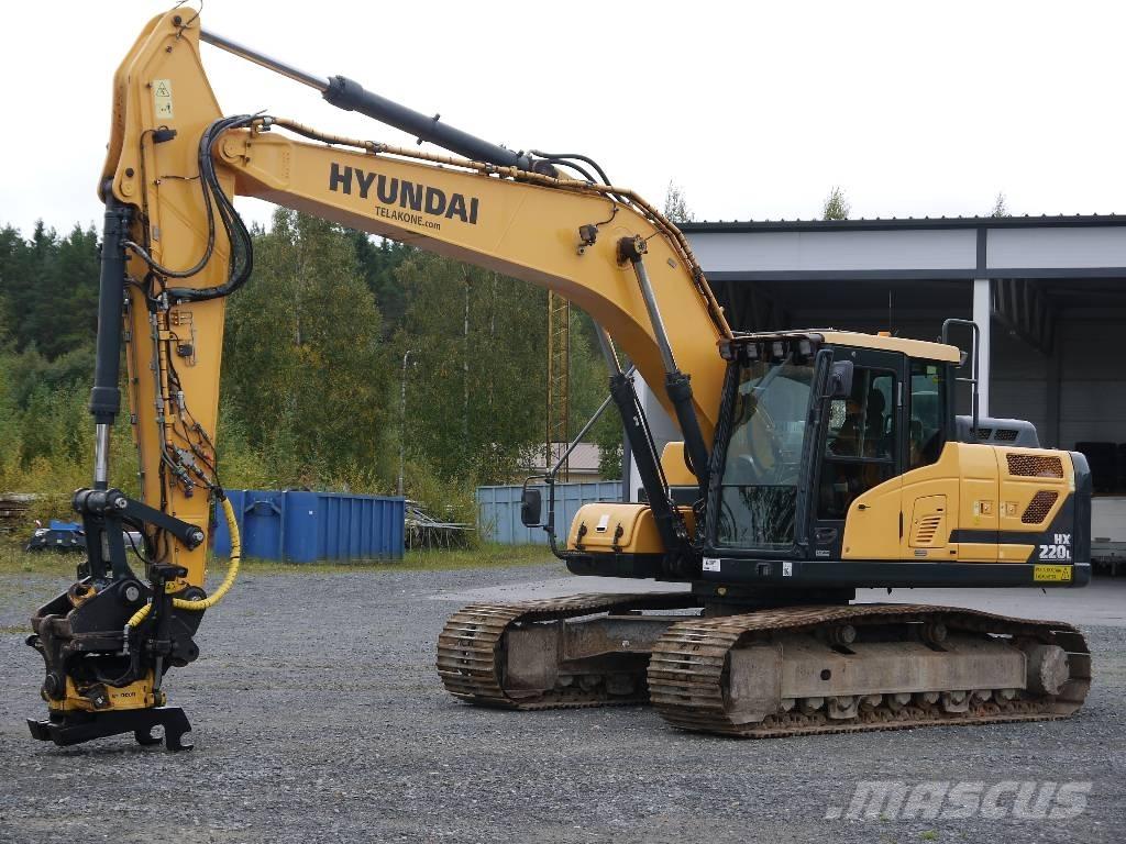 Hyundai HX 220 L Excavadoras de cadenas