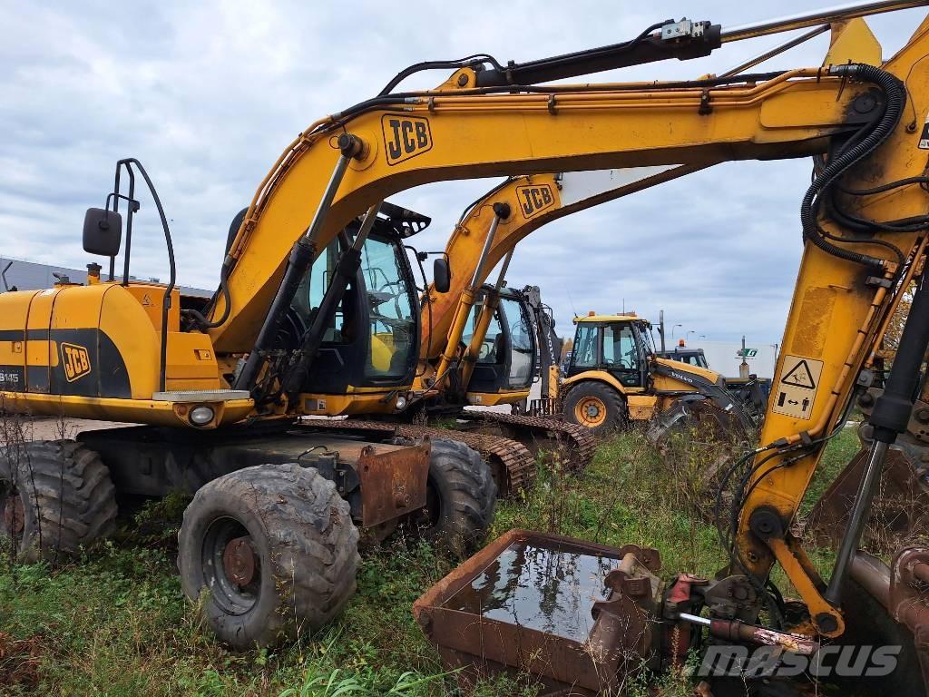 JCB JS 145 W Excavadoras de ruedas