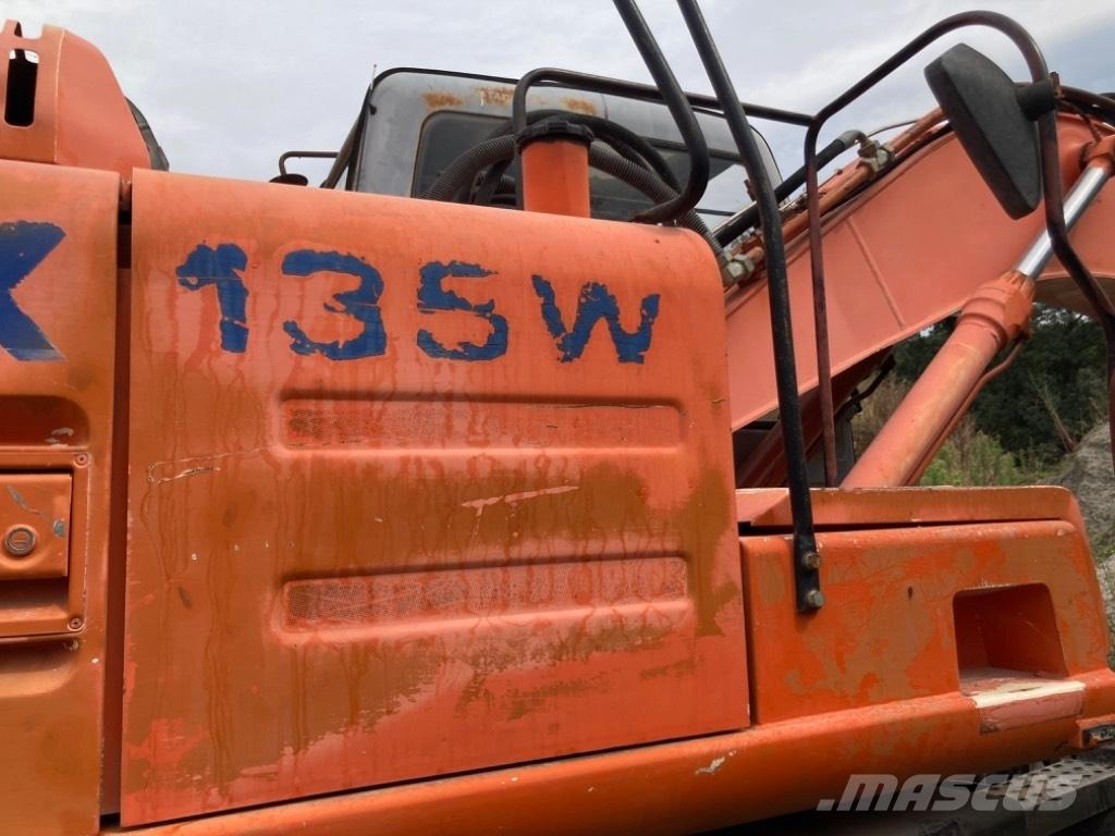 Hitachi EX 135 W Excavadoras de ruedas
