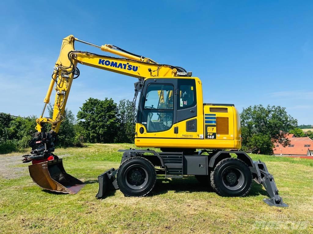 Komatsu PW 148-10 Excavadoras de ruedas