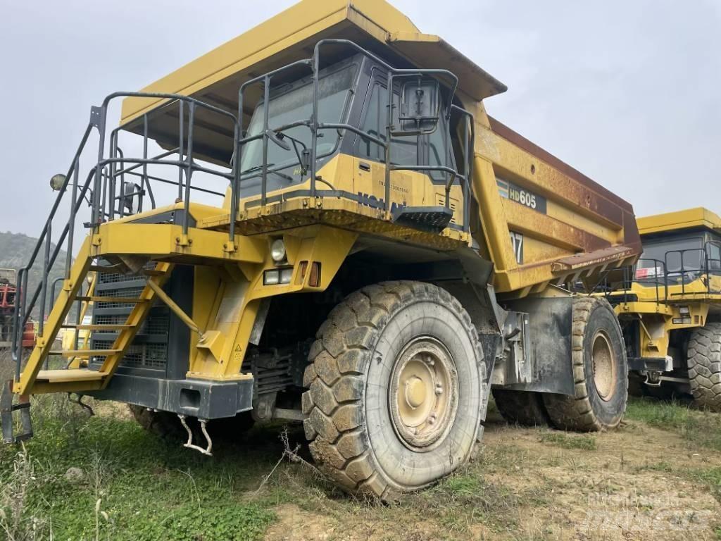 Komatsu HD 605-7 Dúmpers rígidos