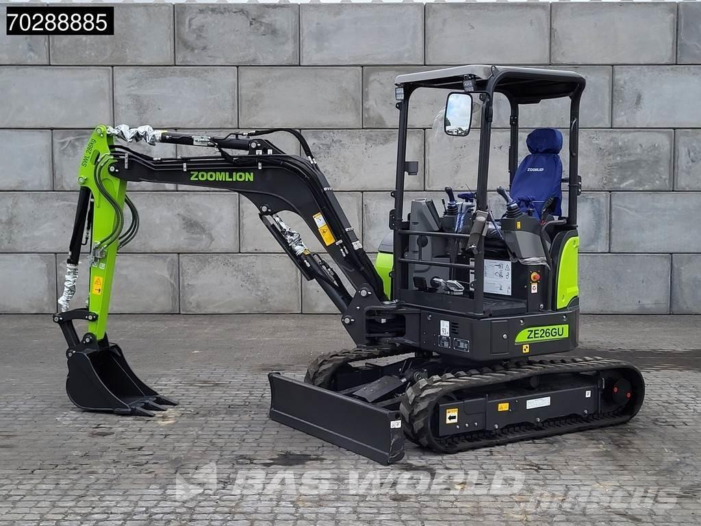 Zoomlion ZE26 GU Mini excavadoras < 7t