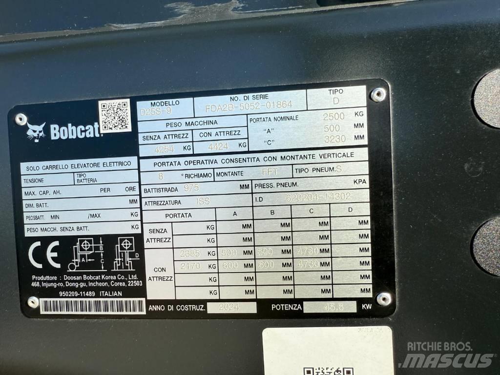 Bobcat D 25 S-9 Carretillas diesel