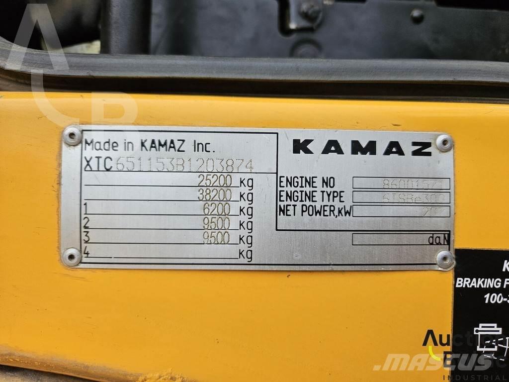 Kamaz 65115 Camiones bañeras basculantes o volquetes