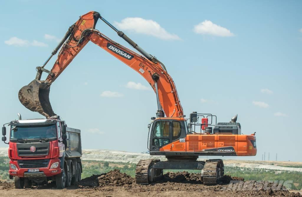 Doosan DX490LC-5 Excavadoras de cadenas
