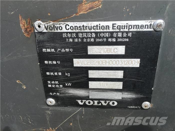 Volvo EC 210 B LC Excavadoras de cadenas