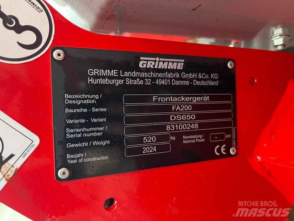 Grimme FA 200 Equipos para patatas - Otros