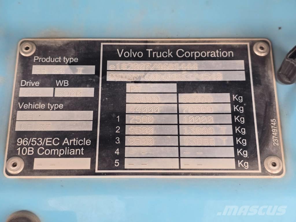 Volvo FH 540 80Ton Cabezas tractoras