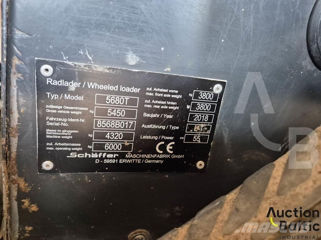 Schäffer 5680T Cargadoras sobre ruedas