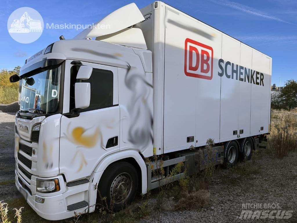 Scania R 580 Camiones caja cerrada