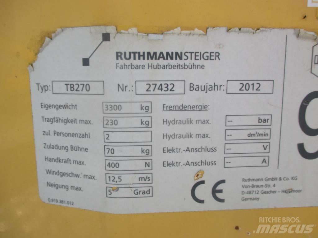 Rothmann TB270 Plataformas sobre camión
