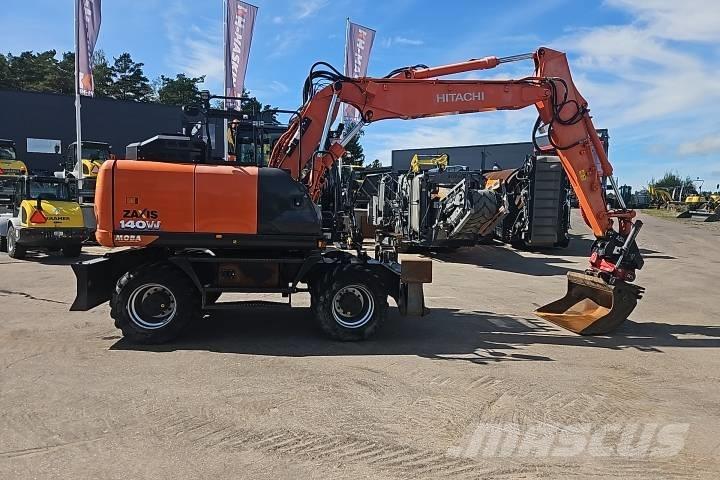 Hitachi ZX 140W-6 Excavadoras de ruedas