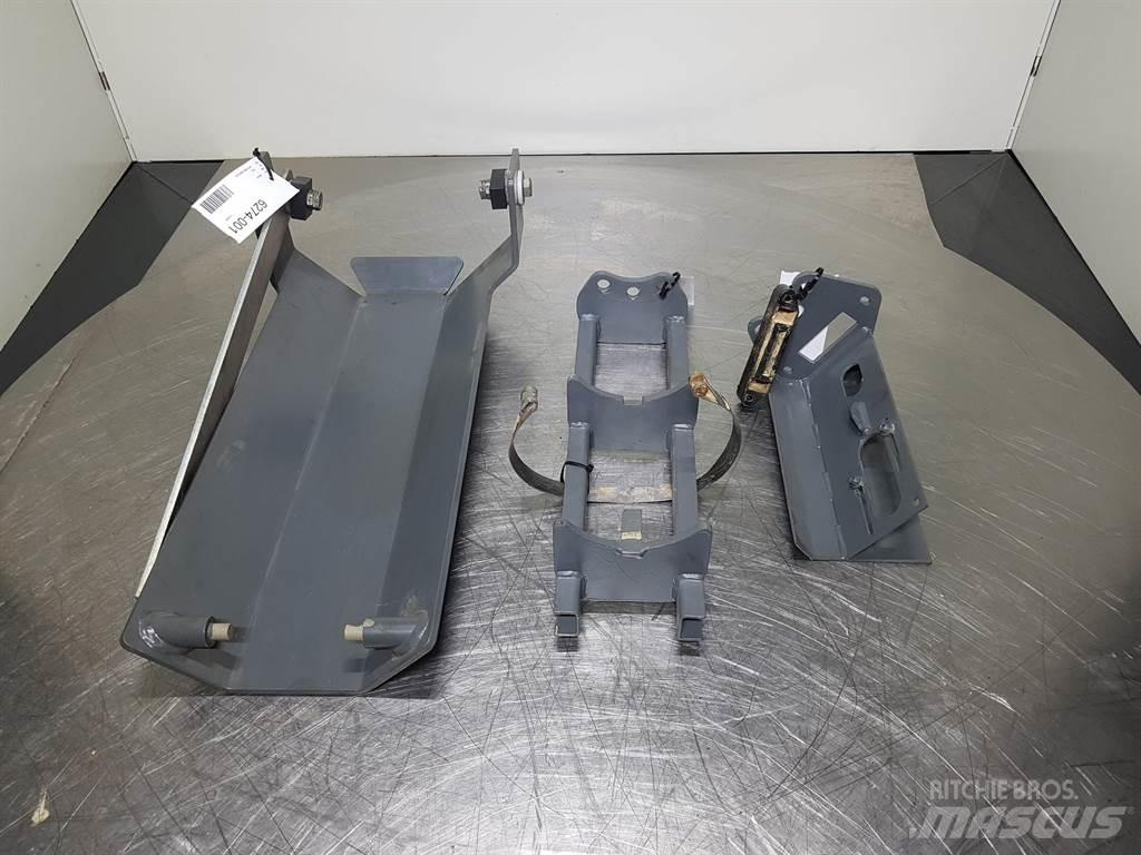 Liebherr L 546 Chasis y suspención
