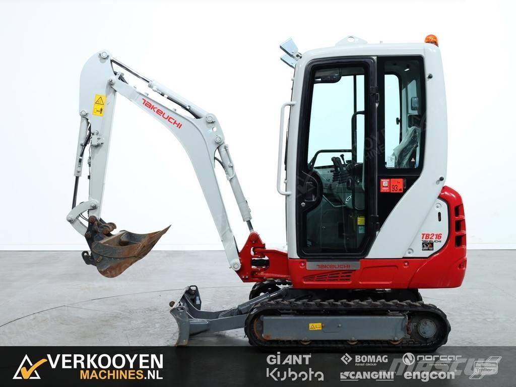 Takeuchi TB216 Mini excavadoras < 7t
