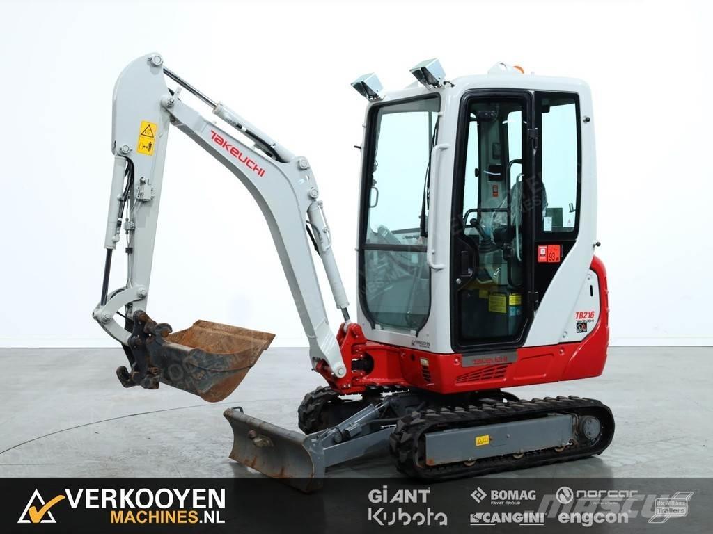 Takeuchi TB216 Mini excavadoras < 7t