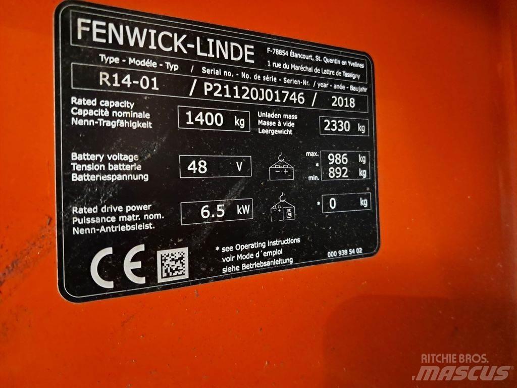 Linde R14-01 Carretillas retráctiles