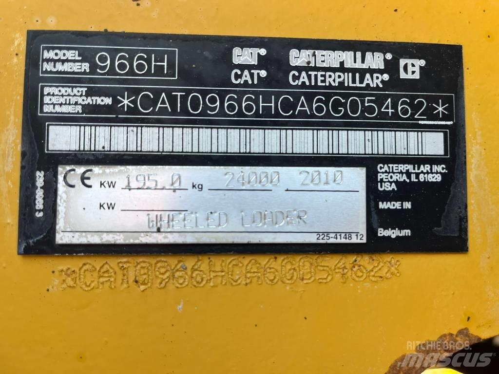 CAT 966 H Cargadoras sobre ruedas