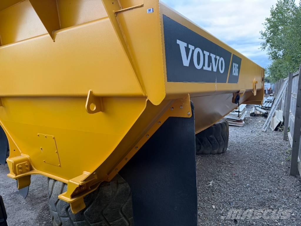 Volvo A 30 G Chasis y suspención
