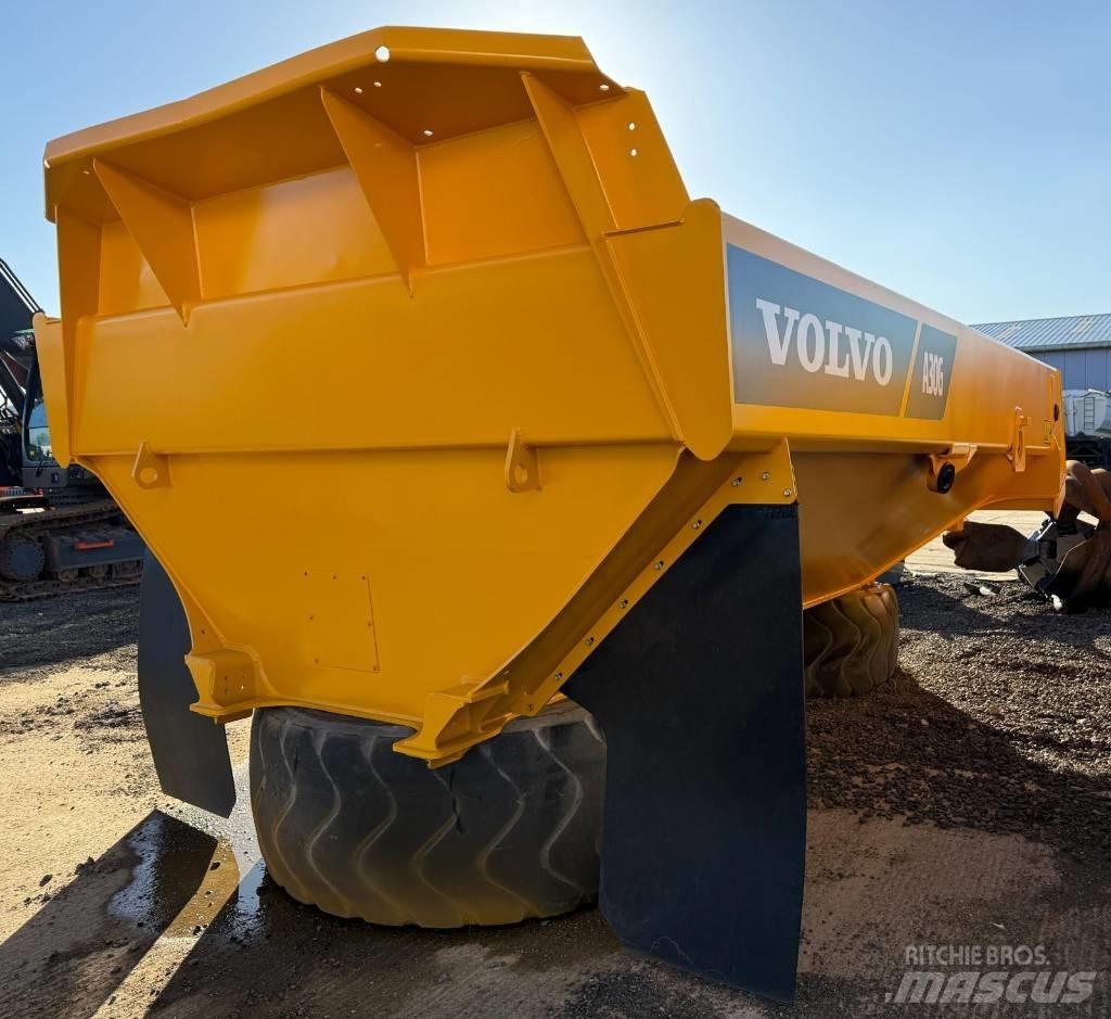 Volvo A 30 G Chasis y suspención