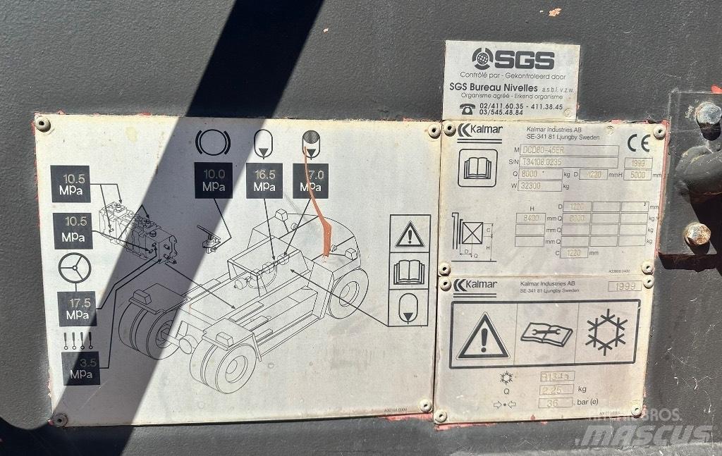 Kalmar DCD 80-45R Carretillas diesel