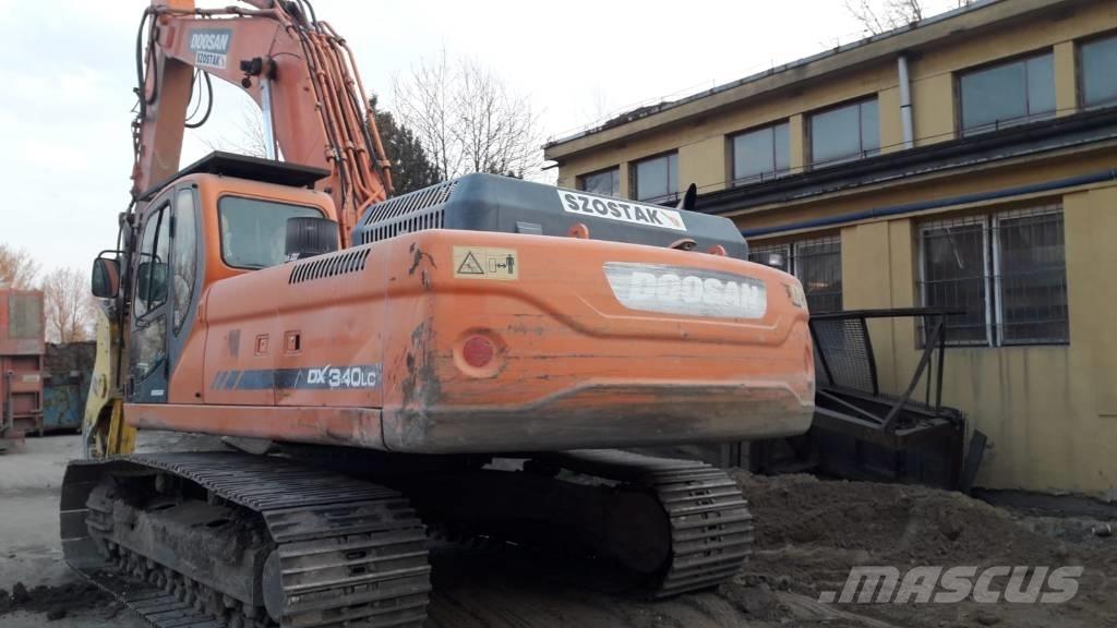 Doosan DX 340 LC Excavadoras de cadenas