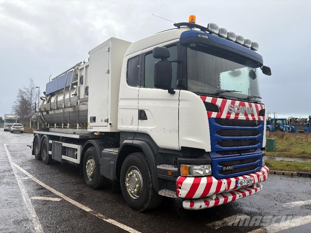 Scania R 450 Camiones aspiradores/combi