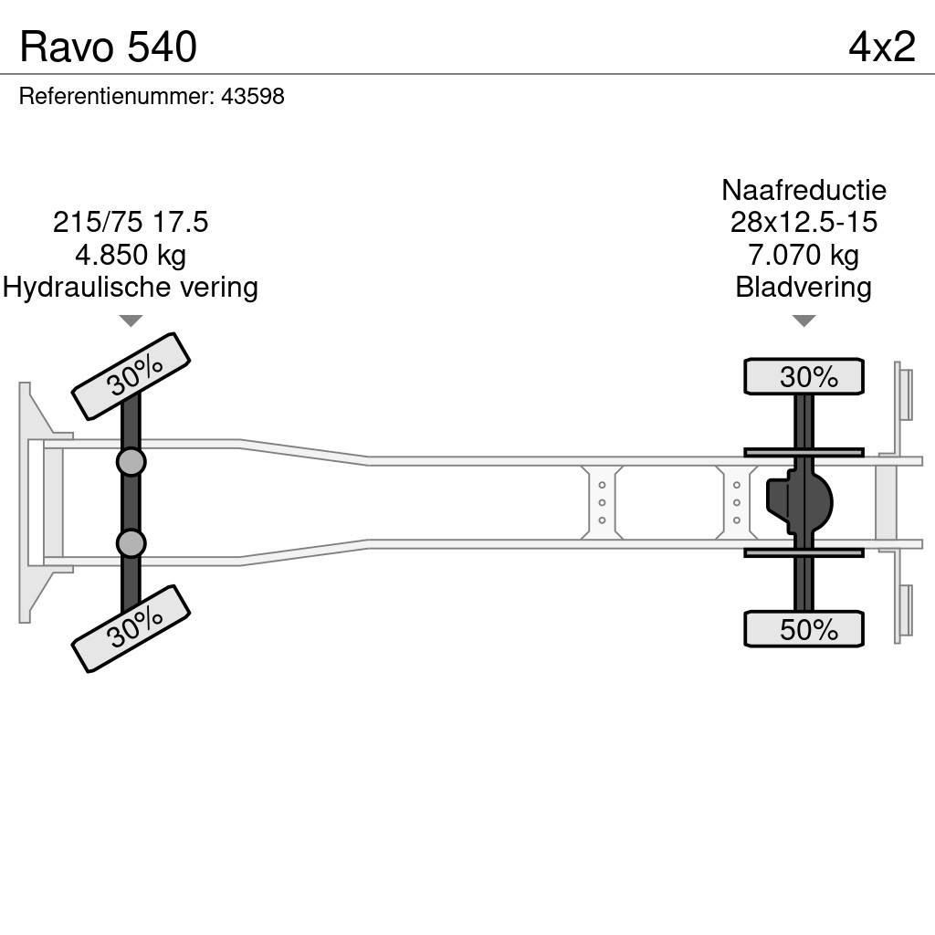 Ravo 540 Otros tipos de vehículo de asistencia
