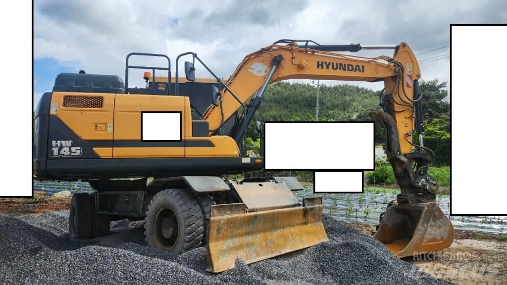 Hyundai HW 145 Excavadoras de ruedas