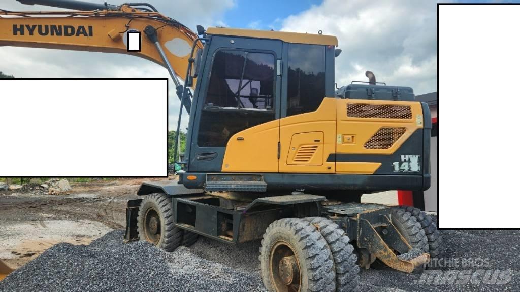 Hyundai HW 145 Excavadoras de ruedas