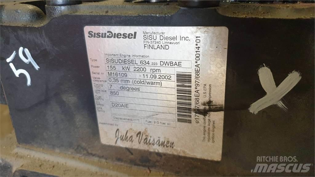 Sisu 634 DWBAE Motores