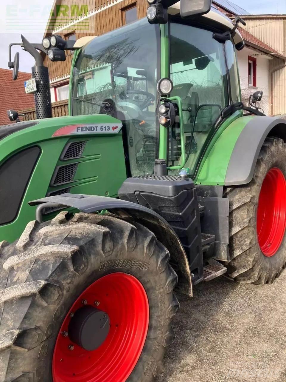 Fendt 513 vario Tractores