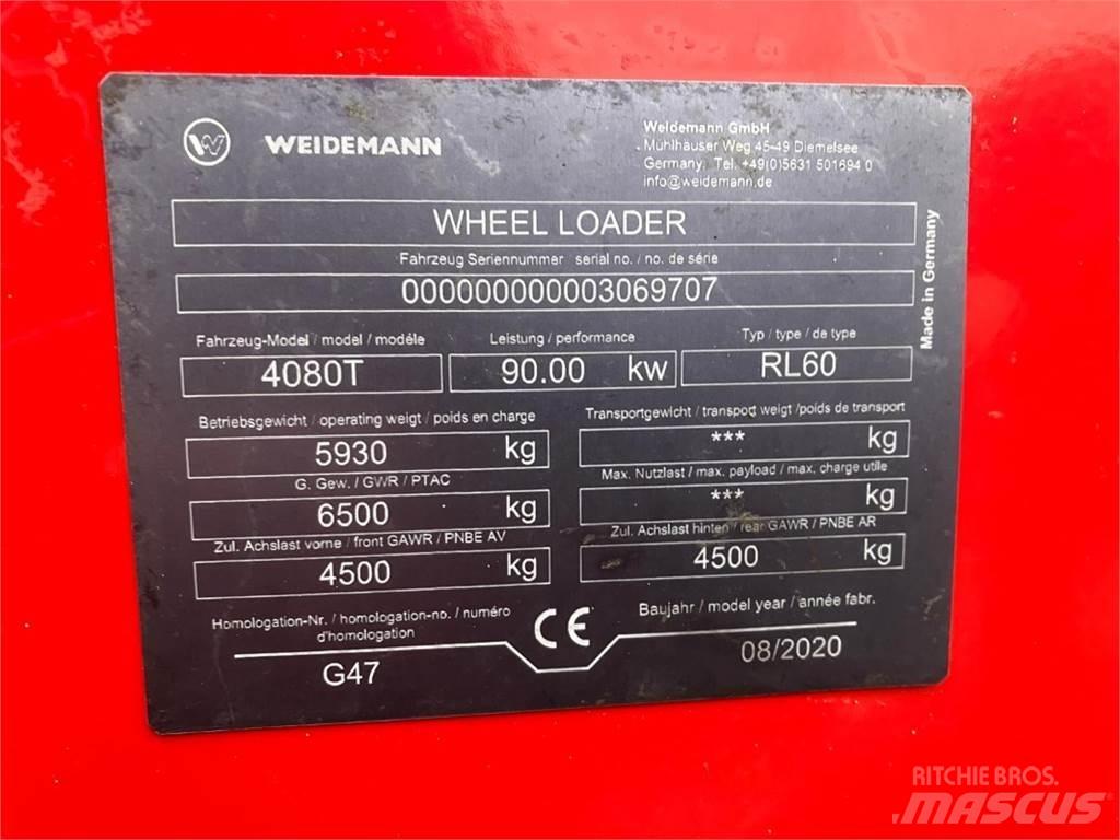Weidemann 4080 T Carretillas telescópicas