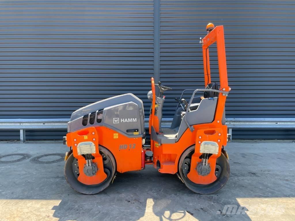 Hamm HD 12 VV Rodillos de doble tambor