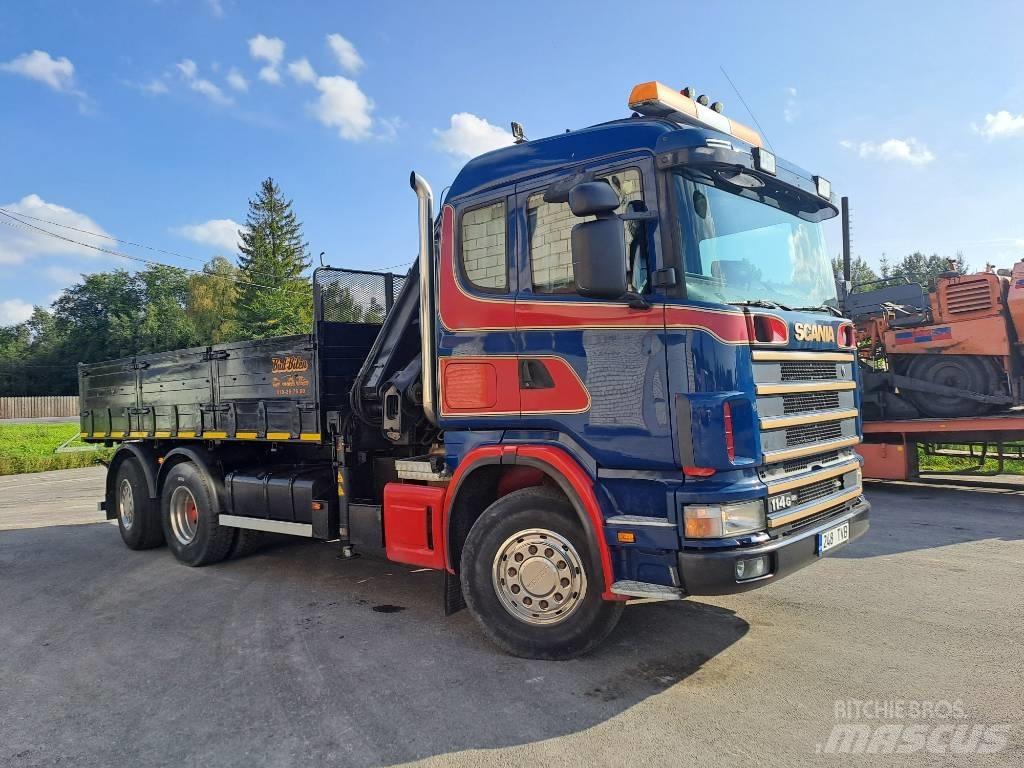 Scania R114 Camiones grúa