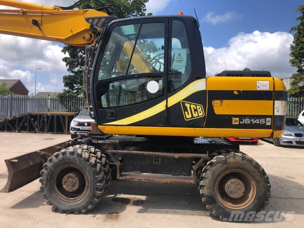JCB JS145W Excavadoras de ruedas