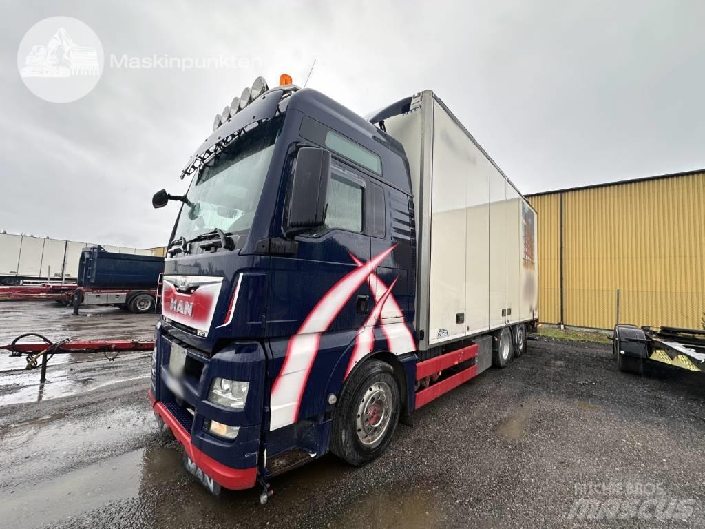 MAN TGX 26.480 Camiones caja cerrada