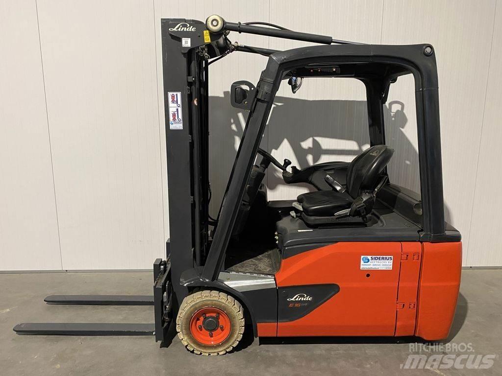 Linde E16L-386 Carretillas de horquilla eléctrica