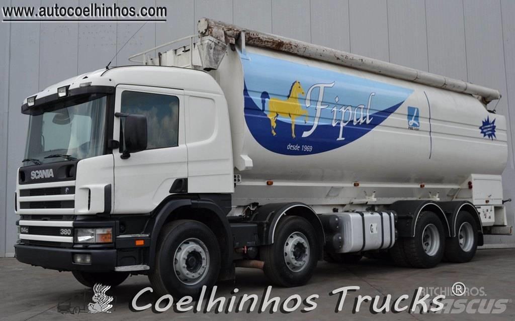 Scania 114 G 380 Camiones para granja y transporte de granos