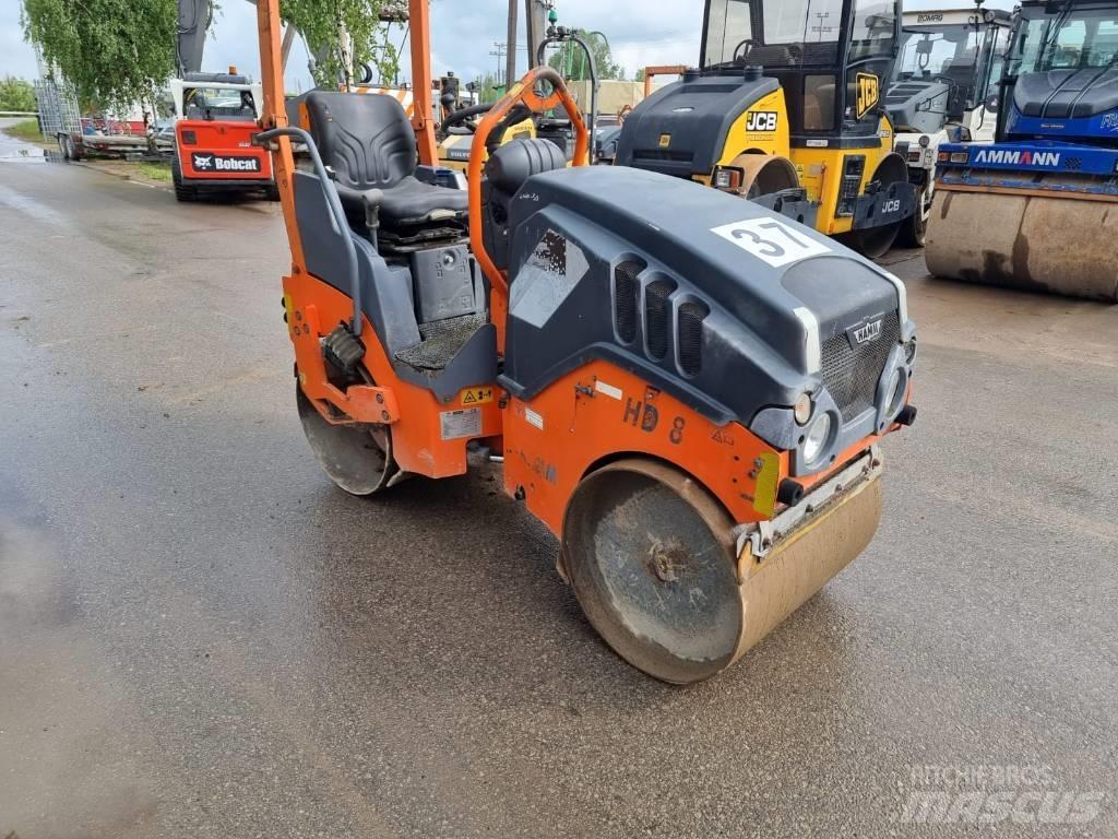 Hamm HD 8 VV Rodillos de doble tambor