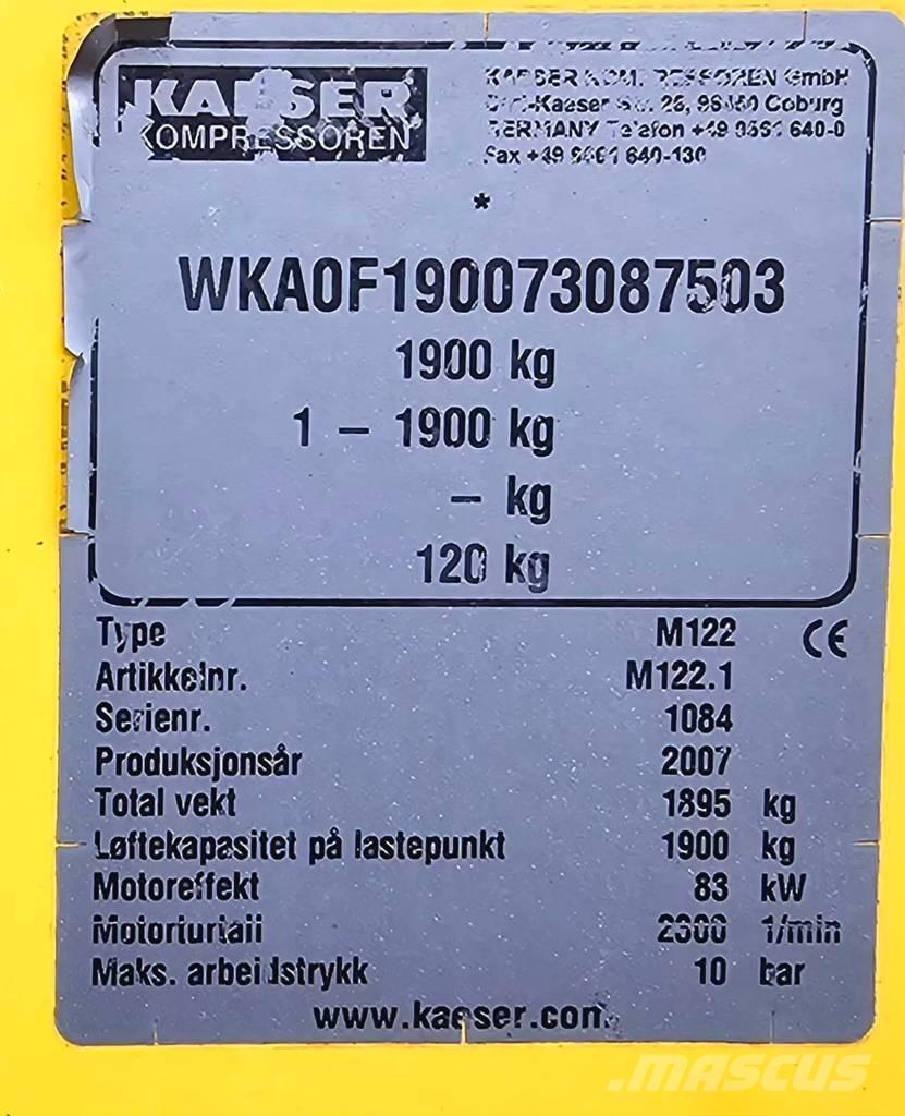 Kaeser M 122 Compresores