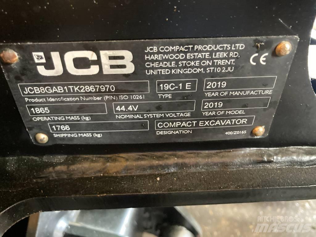 JCB 19 C-IETEC Mini excavadoras < 7t