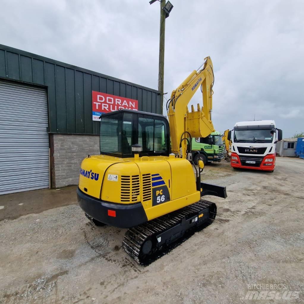 Komatsu PC56-7 Mini excavadoras < 7t