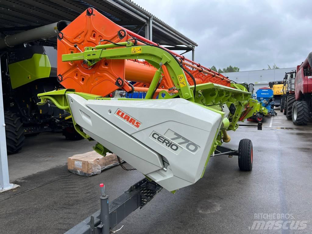 CLAAS CERIO 770 Cabezales de cosechadoras combinadas