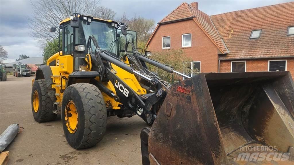 JCB 427 agri Cargadoras sobre ruedas
